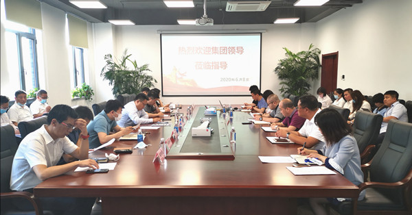 集團(tuán)黨委副書記、總經(jīng)理吳波一行到沈陽航空工業(yè)發(fā)展有限公司調(diào)研指導(dǎo)